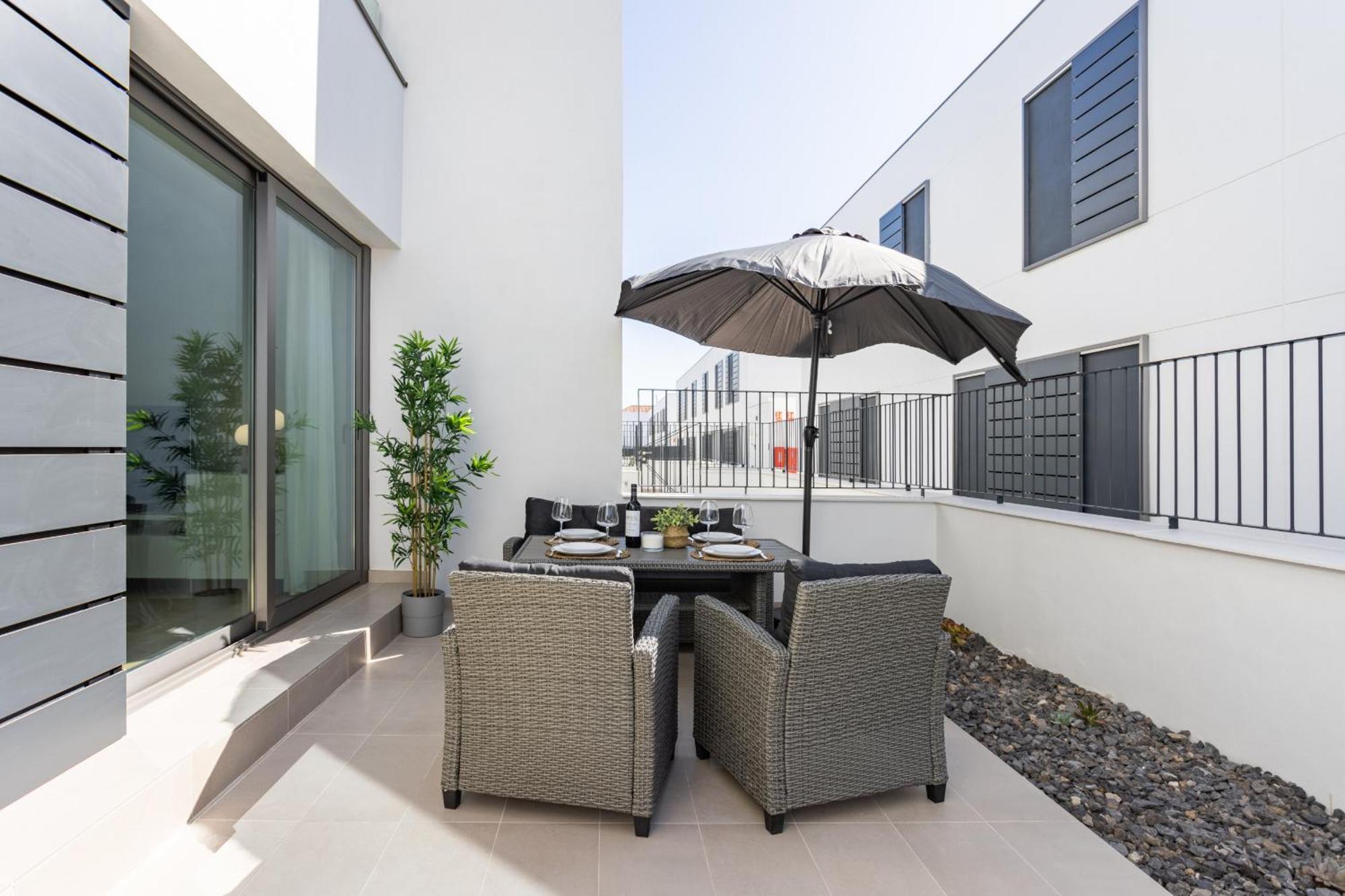 Abades  Luxury Alegranza With Pool 아파트 외부 사진